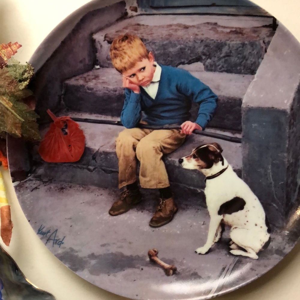 Vintage Collectible plate by Kurt Ard